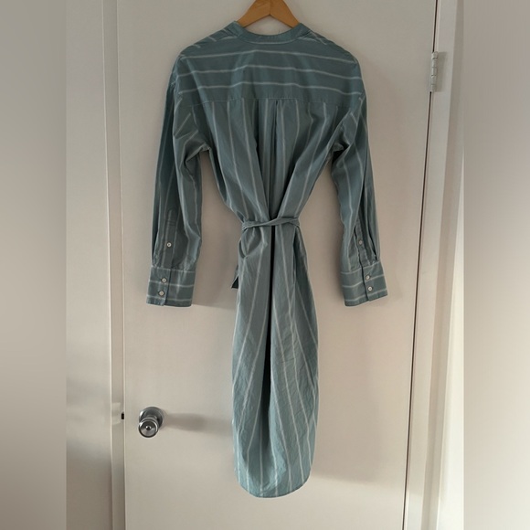 Wilfred blue and white stripe shirt dress - Picture 4 of 5